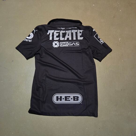 NWT Puma 2021 Monterrey Short Sleeve Alternate 3rd Jersey‎ in Black Size Small - Picture 3 of 6